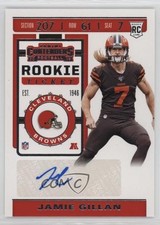 2019 Panini Contenders Rookie Ticket Jamie Gillan #297 Auto 0e1b