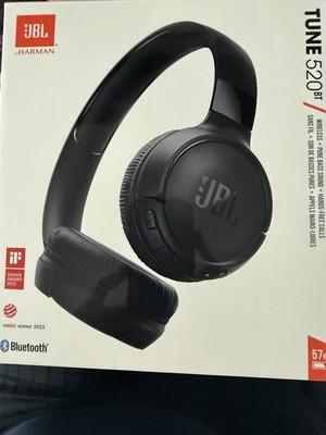 JBL Black On Ear Bluetooth Headphones Open Box Tested Working Great Condition