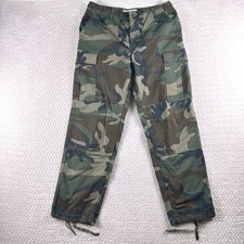 Vintage 90 s Military Camo Cargo Combat Trousers Woodland Men s Medium Propper