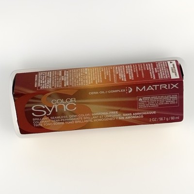 Matrix Color Sync Demi-Permanent Sheer Pastel Natural SPN Hair Color 2 fl Oz New