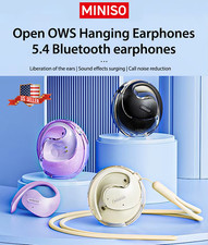 MINISO X15 pro OWS Bluetooth 5.4 Earphones Sports Ball Wireless Headphones NEW 