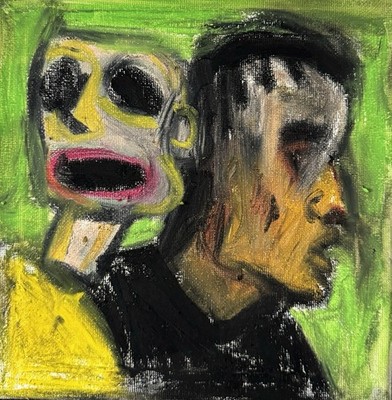 Hasworld Original Abstrakter Expressionismus Gemälde Modern Roh Impressionismus Kunst