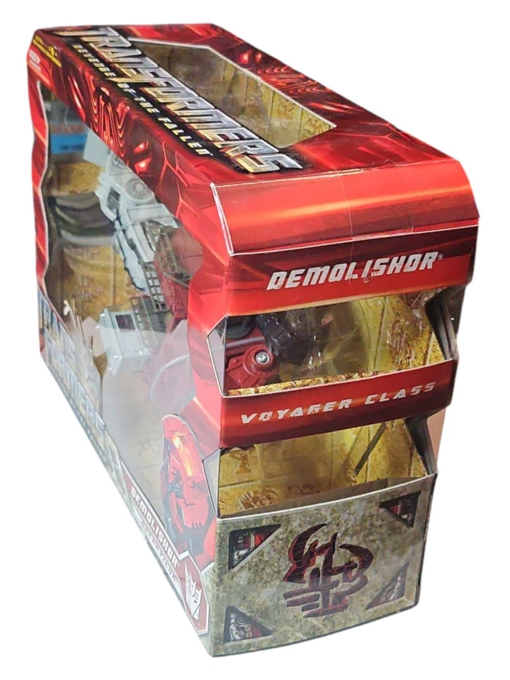 Figura de acción Hasbro Transformers ROTF película Demolishor Voyager sin usar, en caja sellada nueva Foto 3 de 4