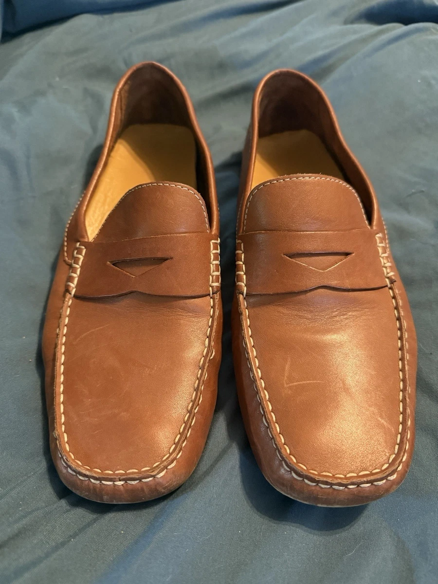 Cole Haan Men’s Size 9.5M Brown Leather Loafer Dress‎ Shoe Penny Loafer C07514 Cole Haan Brown Leather Tassel Loafer Men main image 4