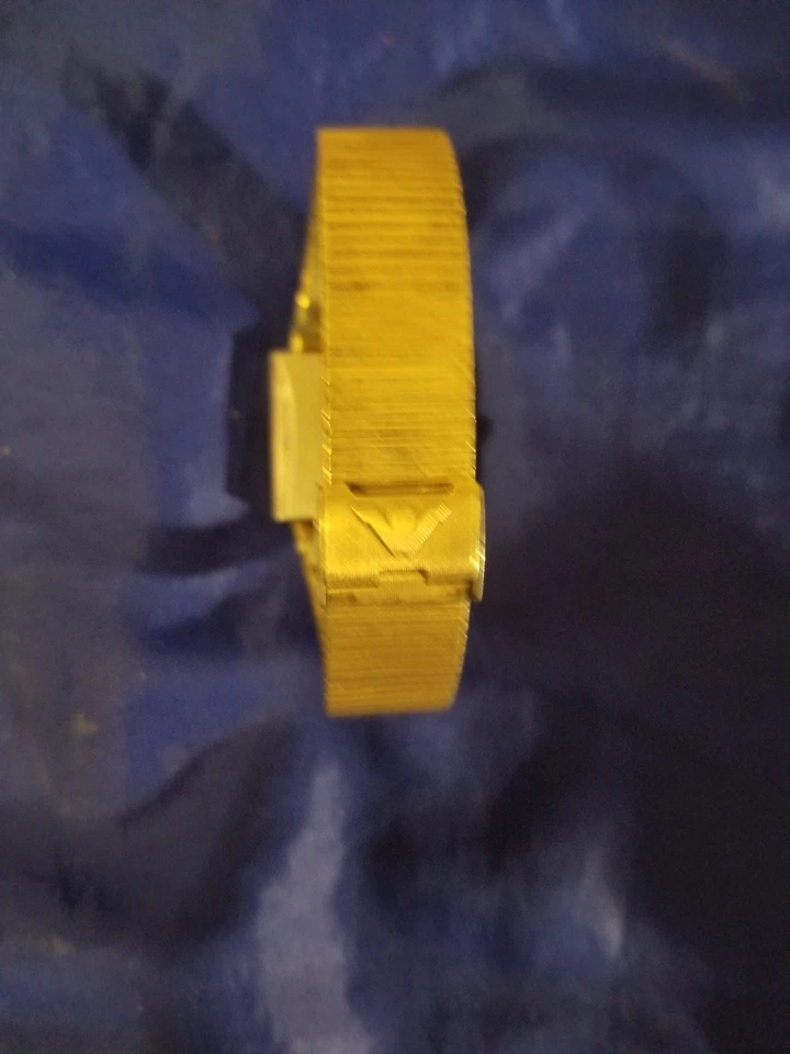 reloj señora whittnuaer diamantes banda oro buen estado batería puede necesitar reemplazo Foto 2 de 4