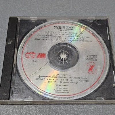 I Don't Care: The Album by Audio Two (CD, May-1990, First Priority)