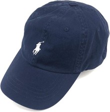 Polo Ralph Lauren Men's One Size Cotton Chino Adjustable Ball Cap Newport Navy