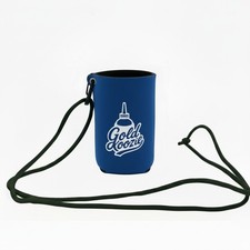 Gold Koozie Gold Snuffer Bottle Holder  Neoprene Sleeve  Gold Prospecting