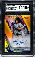 2019 Bowman's Best #B19-MTO Michael Toglia Best of '19 Auto Gold /50 SGC 10