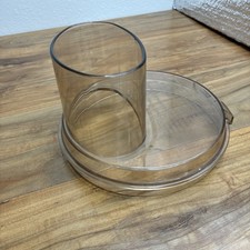 Cuisinart DLC-7 Super Pro Food Processor DLC-017 Japan Lid Work Bowl Cover Amber