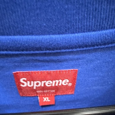 Supreme Blue Graphic Print Men's Long Sleeve T-Shirt Size XL | eBay