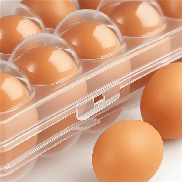 Eierbox 2er Set Eier Eierdose Aufbewahrungsbox Transportbox Kühlschrank Box - Bild 4 von 4