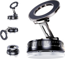 2026 Upgraded Magnetic Car Phone Mount for MagSafe: 360  Rotatable Adjustable Ho