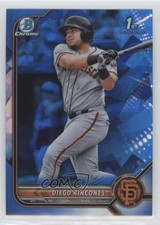 2022 Bowman Sapphire Edition Chrome Prospects Diego Rincones #BCP-65 0y97