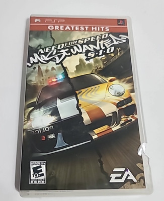 Need for Speed: Most Wanted 5-1-0 (Greatest Hits) Sony PSP - Case Damage