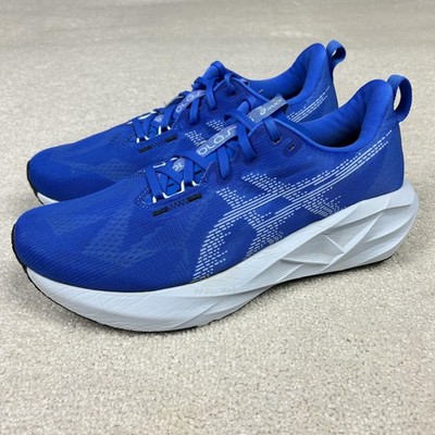 Asics Novablast 5 Shoes Mens Size 10.5 Illusion Blue Running Gym Max Cushion