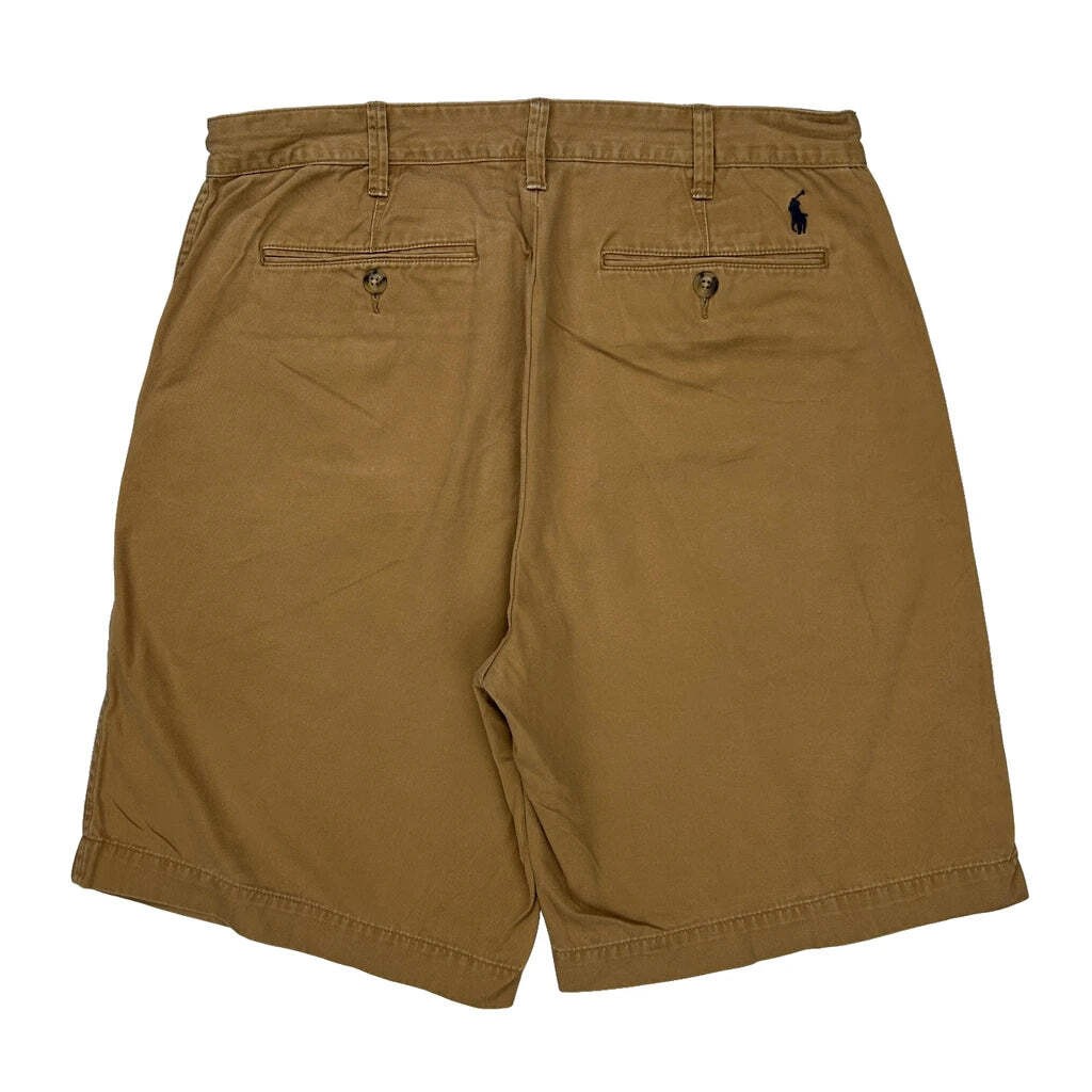 Polo By Ralph Lauren Chino Shorts - 33W 10L Brown Cotton