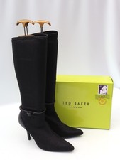 Ted Baker Sock Boots Heels Marae Black UK 6 EU 39