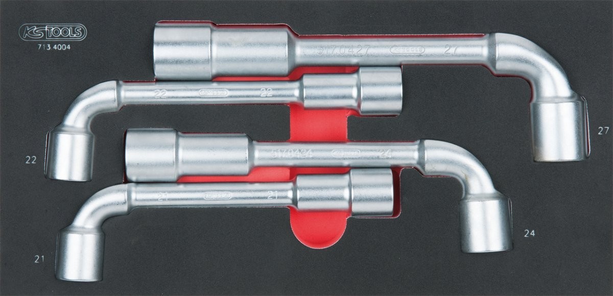 Clés à pipe débouchées 6 pans module 713.4004 pour ne plus perdre de temps au garage
