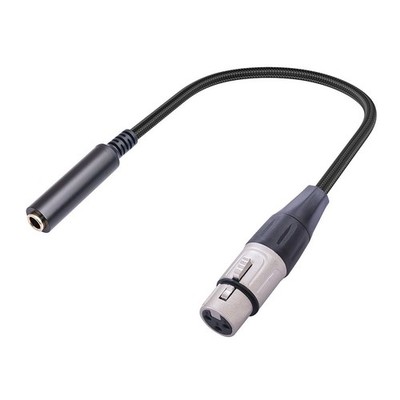 Profi XLR auf 1/4 Zoll TRS Buchse Adapter effektive Rauschunterdrückung