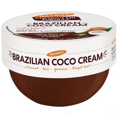Palmer's Brazilian Coco Cream Whipped Bum Bust & Body Cream , 8.8 Fl Oz,