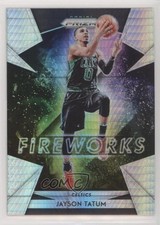 2018-19 Panini Prizm Fireworks Hyper Prizm Jayson Tatum #26 h3e