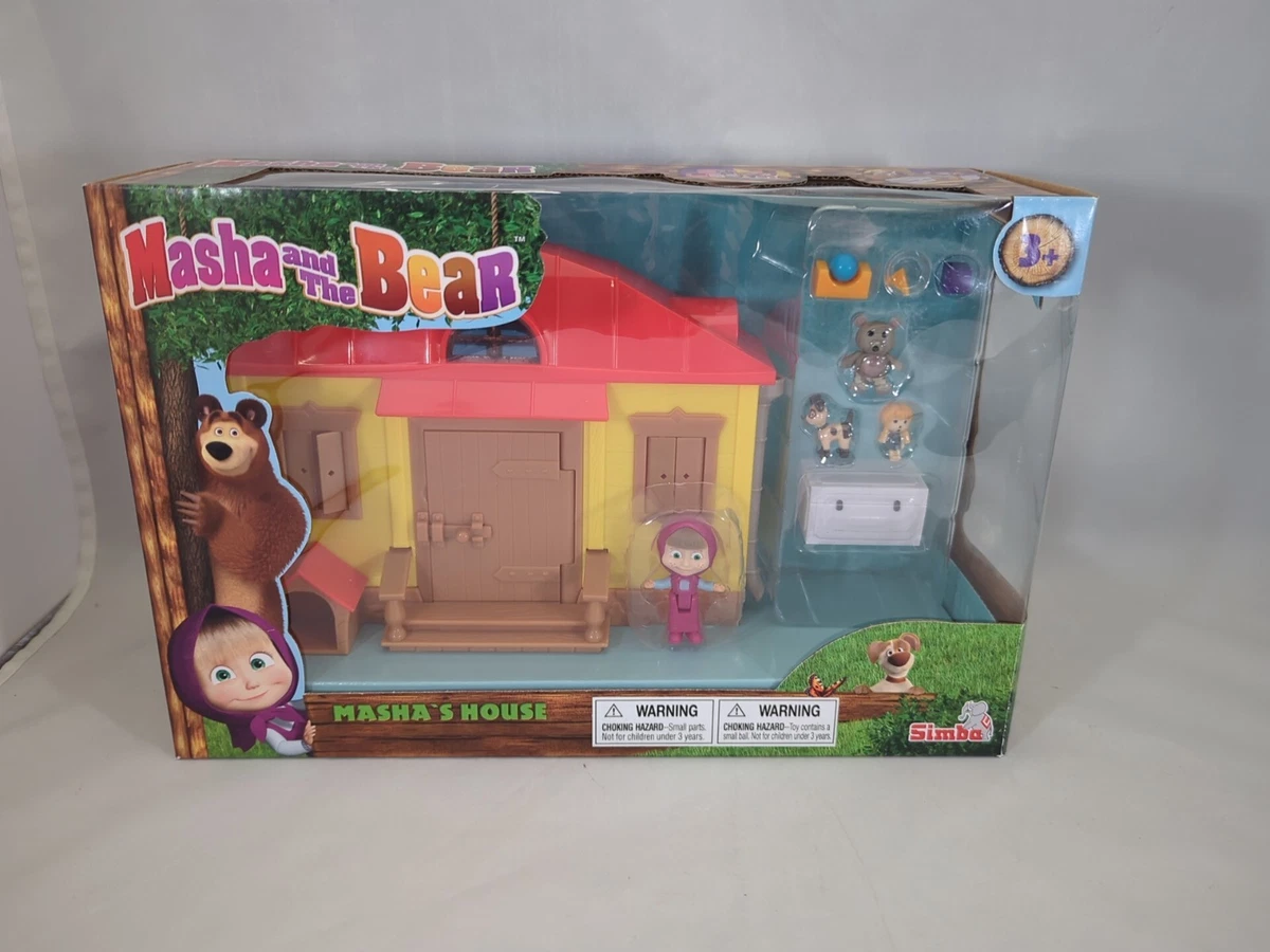 Simba Masha E Orso – Set Bambola Cugina Dasha Di Masha, 12 Cm Con Accessori (valigia, Cellulare, Cestino)