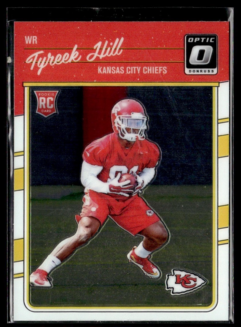 2016 Donruss Optic Tyreek Hill Rookie Kansas City Chiefs #117