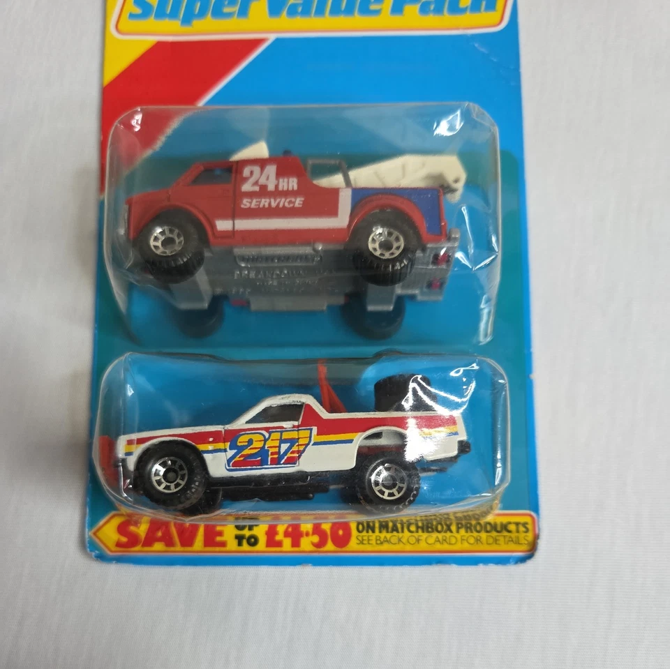 Caixa de fósforos vintage pacote super valor, não perfurado 1986. Breakdown Van & Ruff Trek. - Imagem 4 de 4