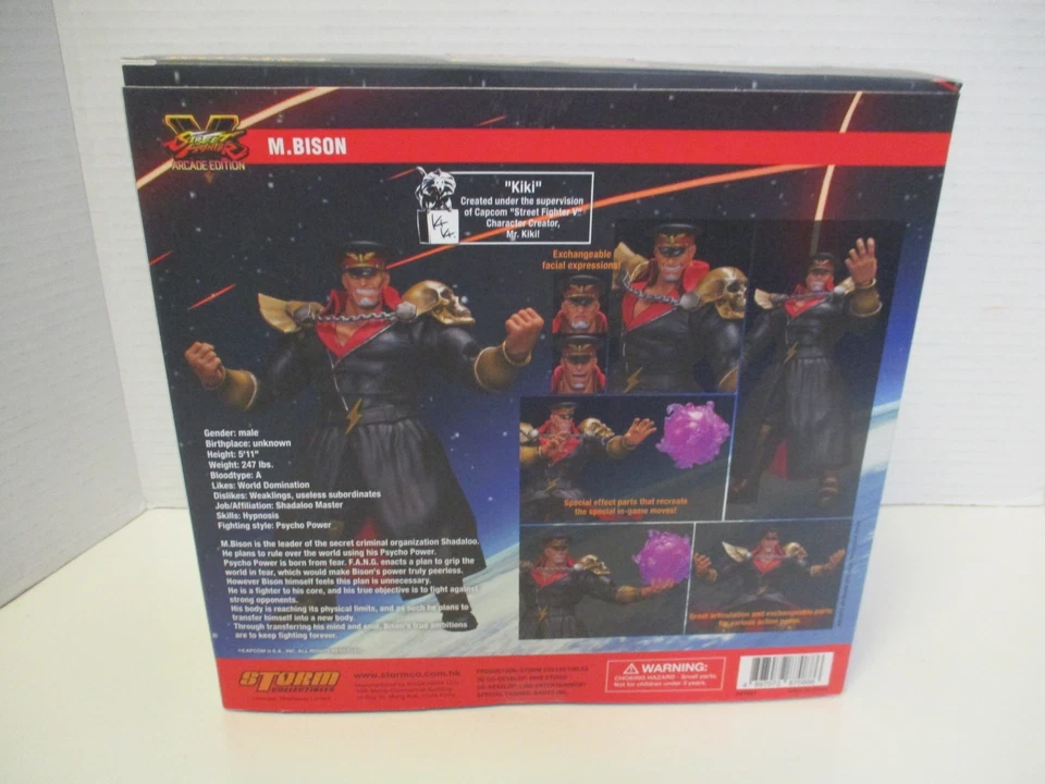 Storm Collectibles STREET FIGHTER V - M. BISONTE - EDICIÓN ARCADE - Completo con caja Foto 2 de 4