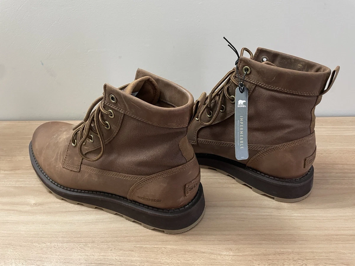 Sorel NM2100-287 Men\'s‎ Waterproof Leather Boots Size 13 Brown Amazon.com | Sorel Men main image 4