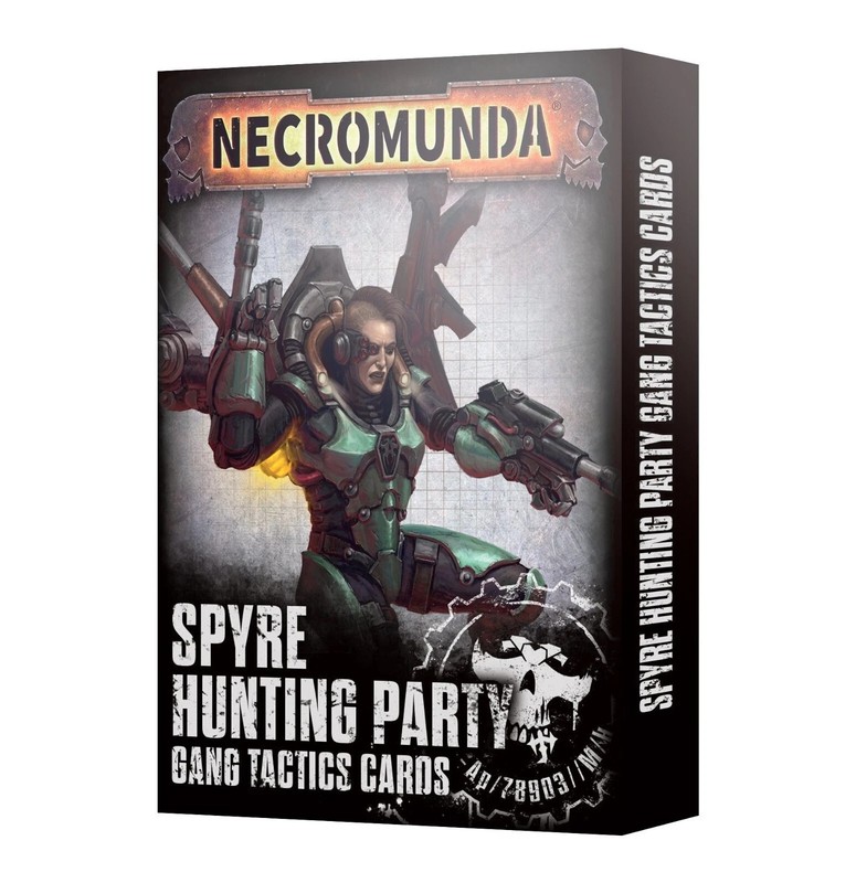 Spyre Hunting Party Gang Tactics Cards  - Warhammer Necromunda - New Sealed