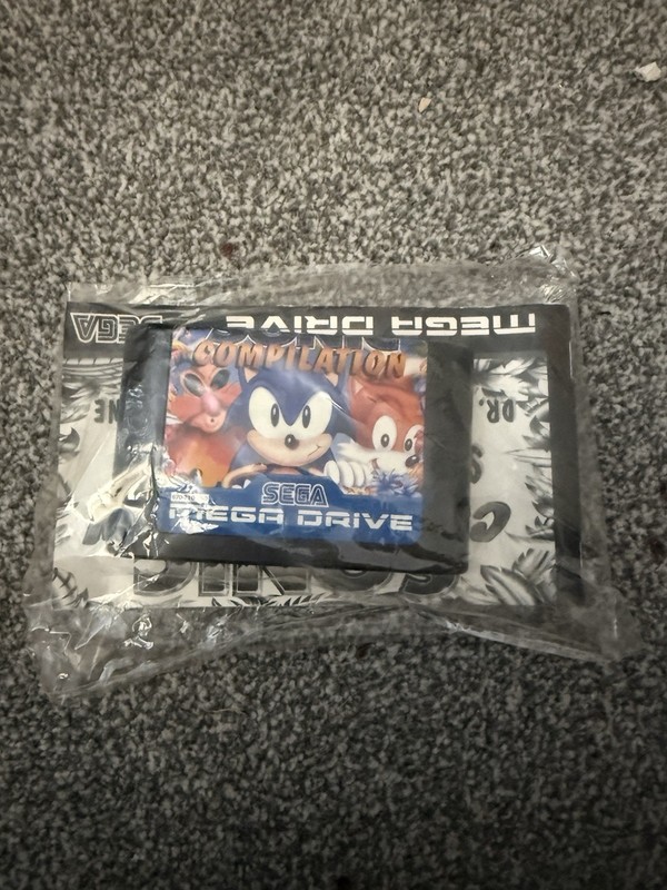 Sonic Compilation UK PAL Sega Mega Drive Game