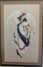 Lavender  Lace Counted Cross Stitch Pattern L L 13 ANGEL OF HOPE