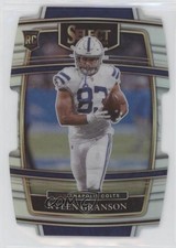 2021 Panini Select Concourse Silver Prizm Die-Cut Kylen Granson #94 0e50