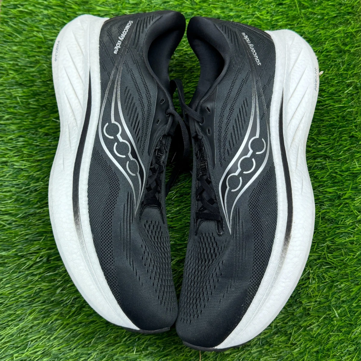 Saucony Ride 18 Black White for sale | eBay display picture 2