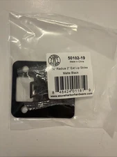 Stone Harbor Hardware Round Corner Extended Lip Strike Plate, 2-1/4" x 2", (2...