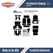 Complete Interior Insulation Kit For 1941-1948 Mercury Coupe