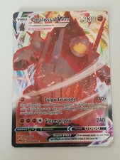 Coalossal VMax 099/185 - Carta Holo Foil Near Mint Pokemon Voltaggio Sfolgorante