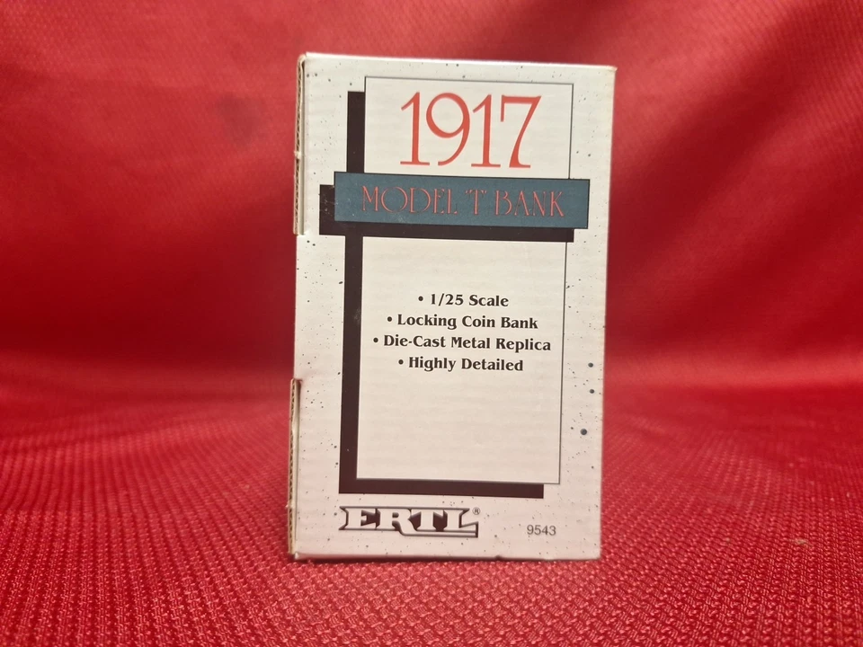 ERTL Diecast 1917 Ford Model T Bank Coors Pure Malted Milk 1/25 Scale NIOB - Image 2 of 4