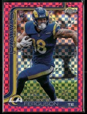 2025 Topps Chrome #335 Terrance Ferguson Pink X-Fractor