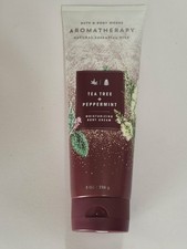 BATH BODY WORKS TEA TREE PEPPERMINT MOISTURIZER BODY CREAM NEW 8oz