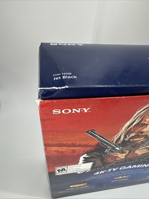 PS4 Pro CUH-7216B mit Red Dead Redemption II OVP defekt (Defekt) in