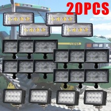 20x Led Wrok Light Kit Re154906, R161288 For John Deere 8010 8010t 8000/t Series