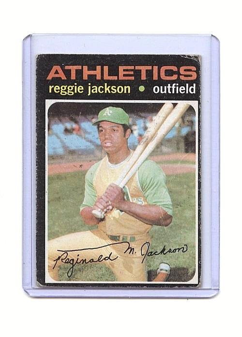 1971 Topps Reggie Jackson Oakland Athletics #20 ⭐️💥🎯G/G+