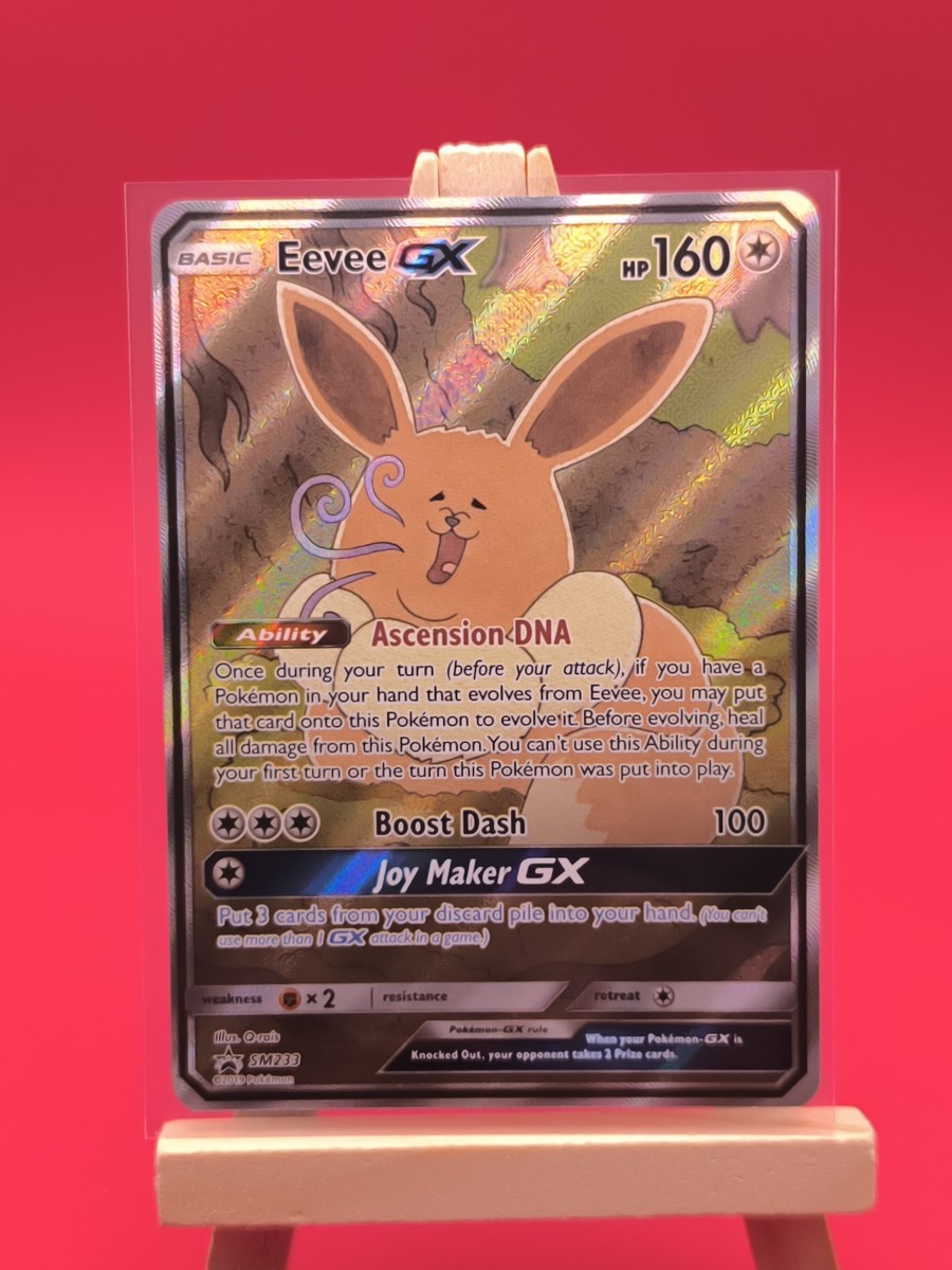 Eevee GX SM233 Alternate Full Art Ultra Rare Pokemon Card | eBay