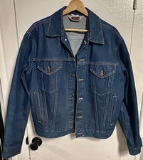 Vintage Big Mac Denim Jacket Mens Size XL Blue Trucker Workwear USA Made