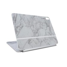 Skin Compatible with Apple Magic Keyboard for iPad Frost Marble Matte Finish