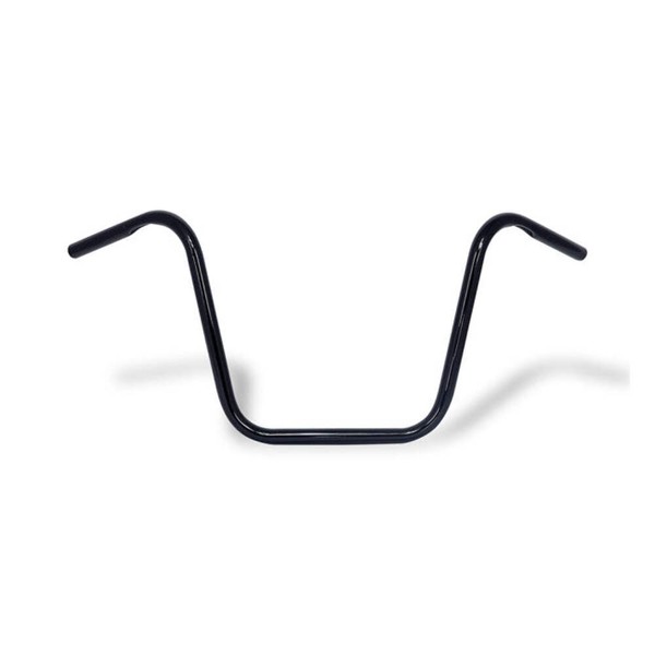 Manillar Apehanger, Elevación De 14", 1" Negro Para Harley-Davidson