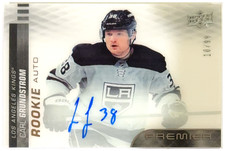 2019-20 Upper Deck Premier Rookie Horizontal Autographs Carl Grundstrom RC /99